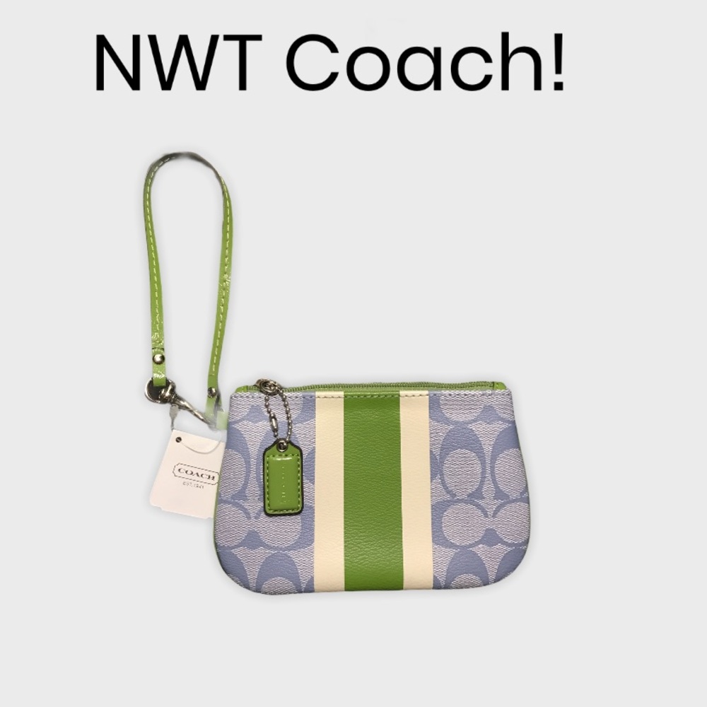 NWT Coach wristlet